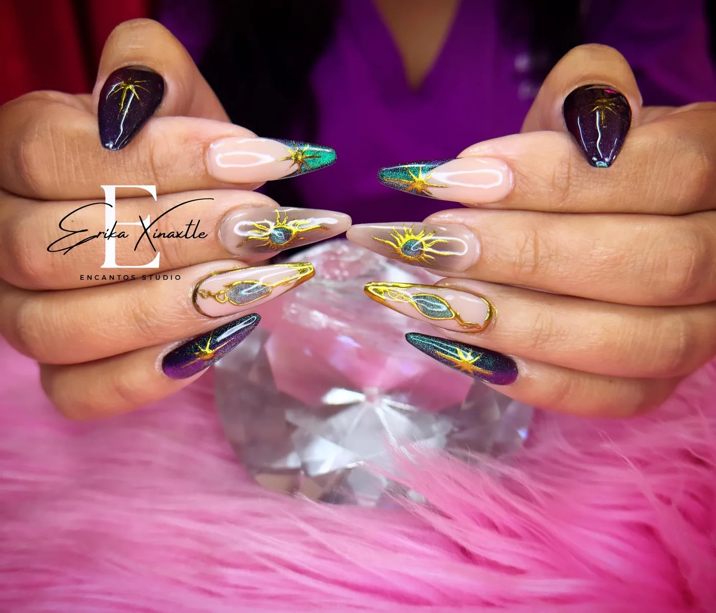 Diseño de uñas Encantos